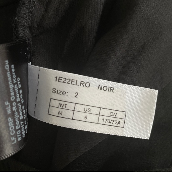 Ba&sh Elroy Black Jogger Trouser Pants Size 2 US 6 / Medium - Picture 10 of 11